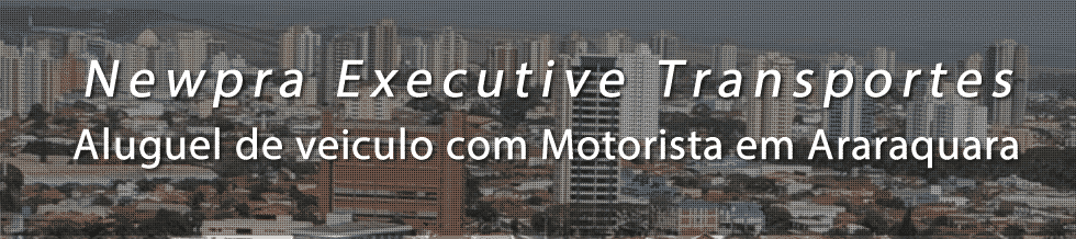 Aluguel de Veiculo com Motorista para Transporte Executivo em Araraquara